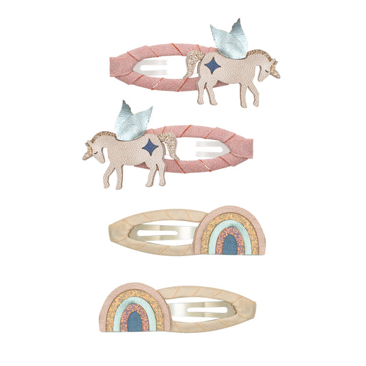 Mimi & Lula - Winged Unicorn Clip set clic clacs