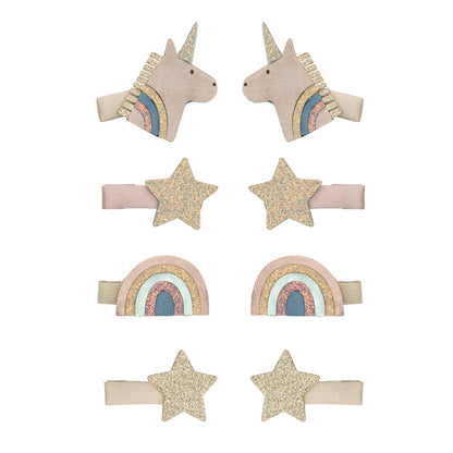 Mimi & Lula - Celeste Unicorn mini clips