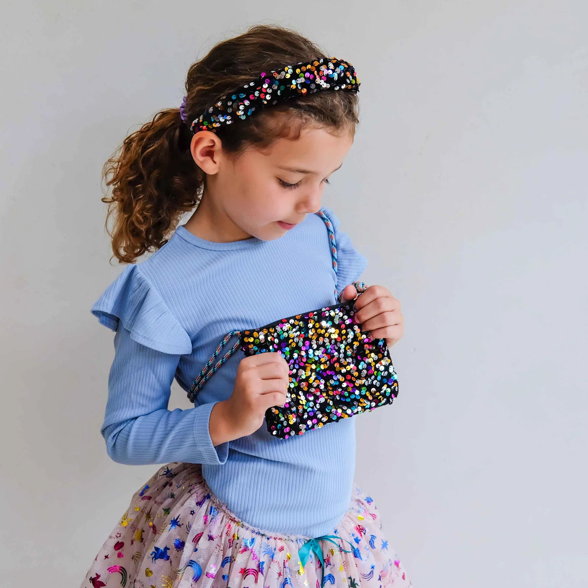 Mimi & Lula – Dazzle Sequin Headband | Multicolour