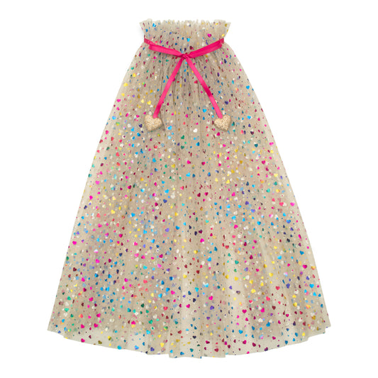 Mimi & Lula - Rainbow Hearts Cape