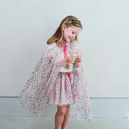 Mimi & Lula - Rainbow Hearts Cape