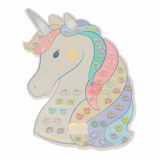 Mimi & Lula - Unicorn Stick On Earrings | 25 paar