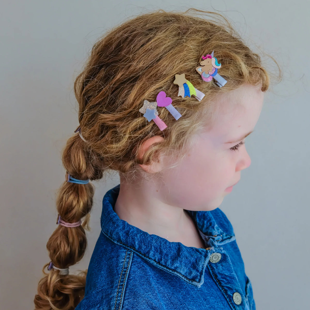 Mimi & Lula – Unicornland Salon Hair Clips | Multi