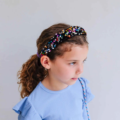 Mimi & Lula – Dazzle Sequin Headband | Multicolour