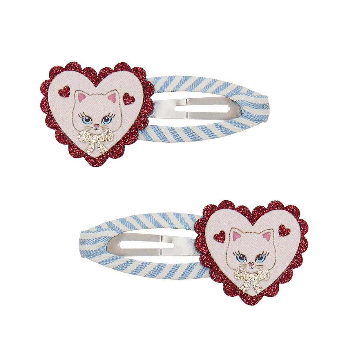 Mimi & Lula – Scalloped Kitty Hair Clips | 2 stuks
