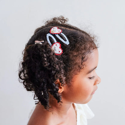 Mimi & Lula – Scalloped Kitty Hair Clips | 2 stuks