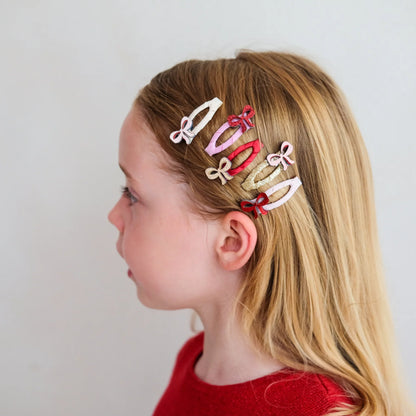 Mimi & Lula –  Cutesy Bow Mini Hair Clips | 5 stuks