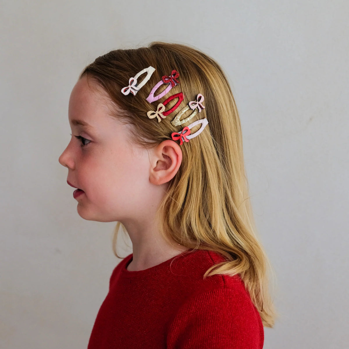 Mimi & Lula –  Cutesy Bow Mini Hair Clips | 5 stuks