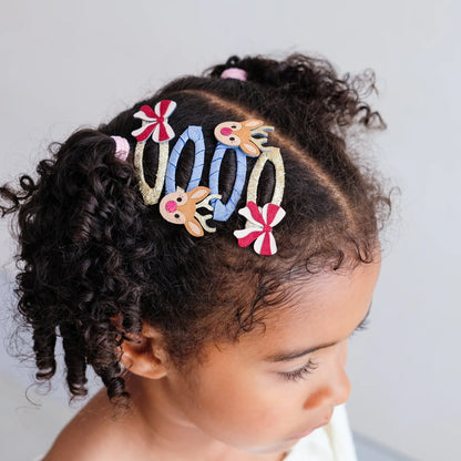 Mimi & Lula – Rudolph and Bow Hair Clips | 4 stuks