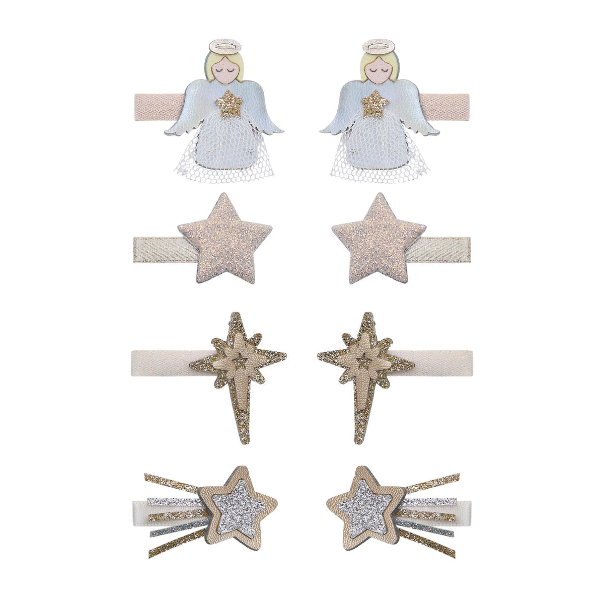 Mimi & Lula – Sparkle Angel Salon Hair Clips | 8 stuks
