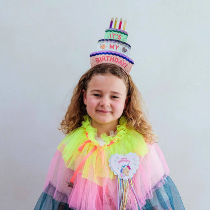 Mimi & Lula –  Magical Unicorn Birthday Badge | Multicolour