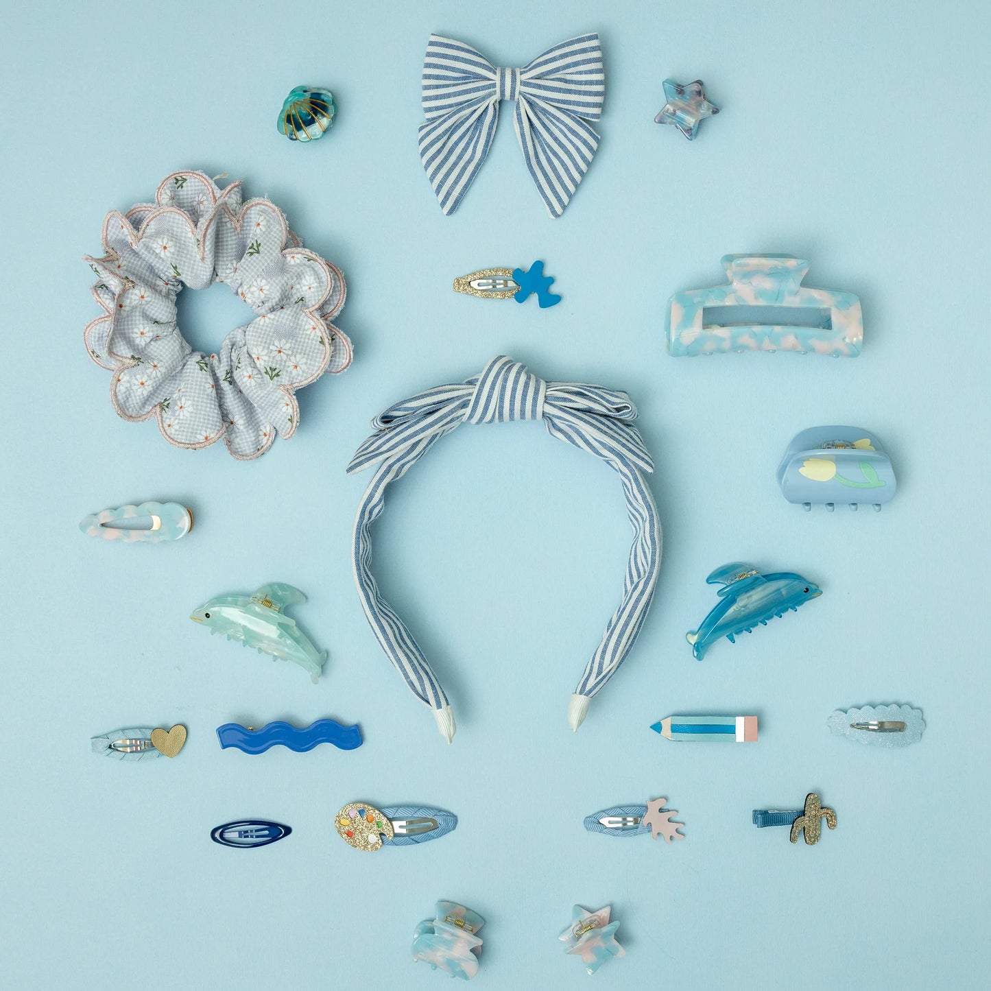 Mimi & Lula - Seaside Stripe Bow
