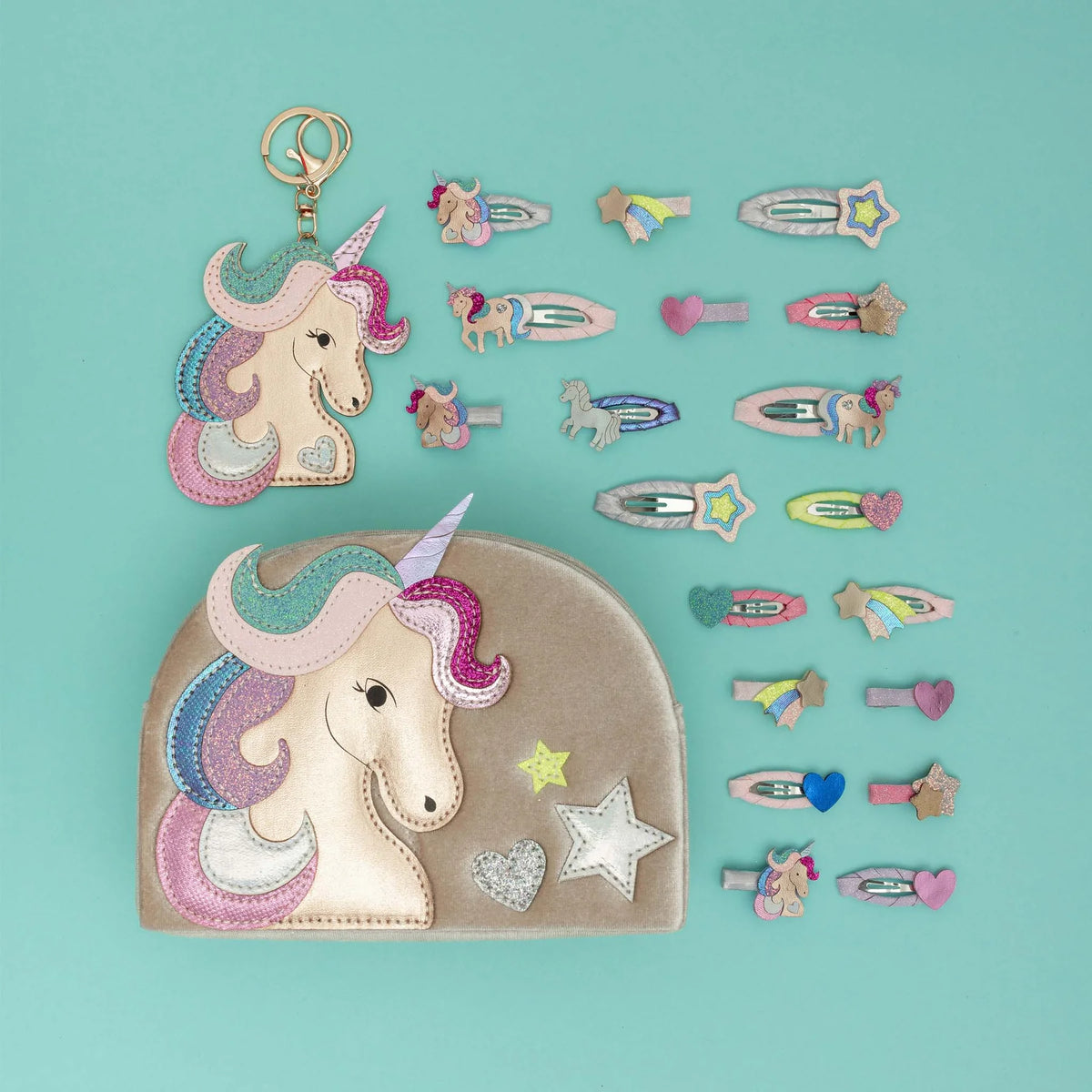 Mimi & Lula –  Unicornland Mini Hair Clips | 5 stuks