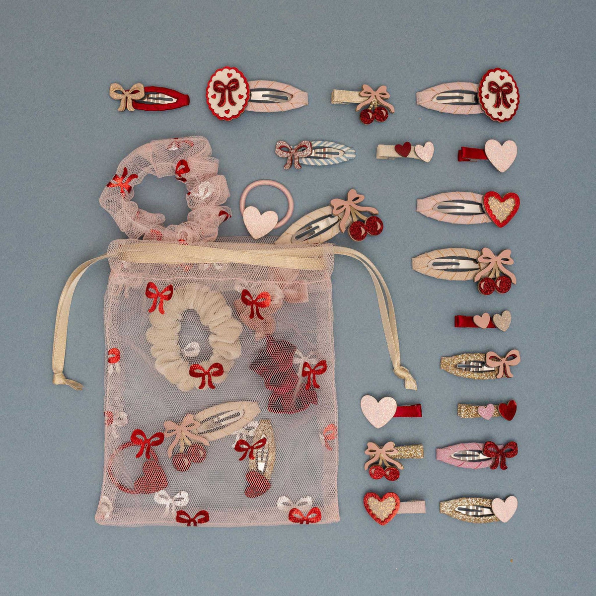 Mimi & Lula –  Cutesy Bow Mini Hair Clips | 5 stuks