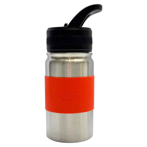 TRESS RVS Drinkfles – 300 ML Happy Oranje