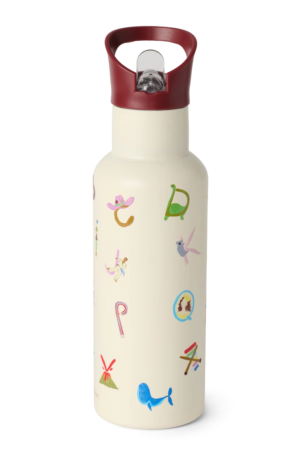 Studio Noos - Stainless Steel Bottle 500ML | Alphabet