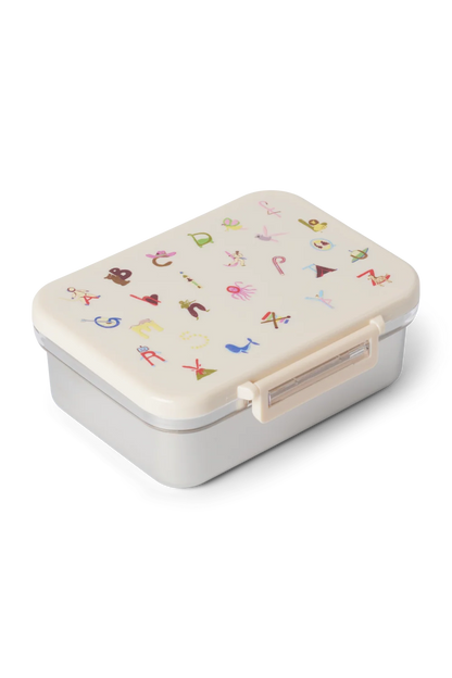 Studio Noos - Stainless Steel Lunchbox | Alphabet