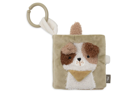 Jollein - Soft Activity Book – Tiny Park | Zacht Activiteitenboekje voor Baby’s