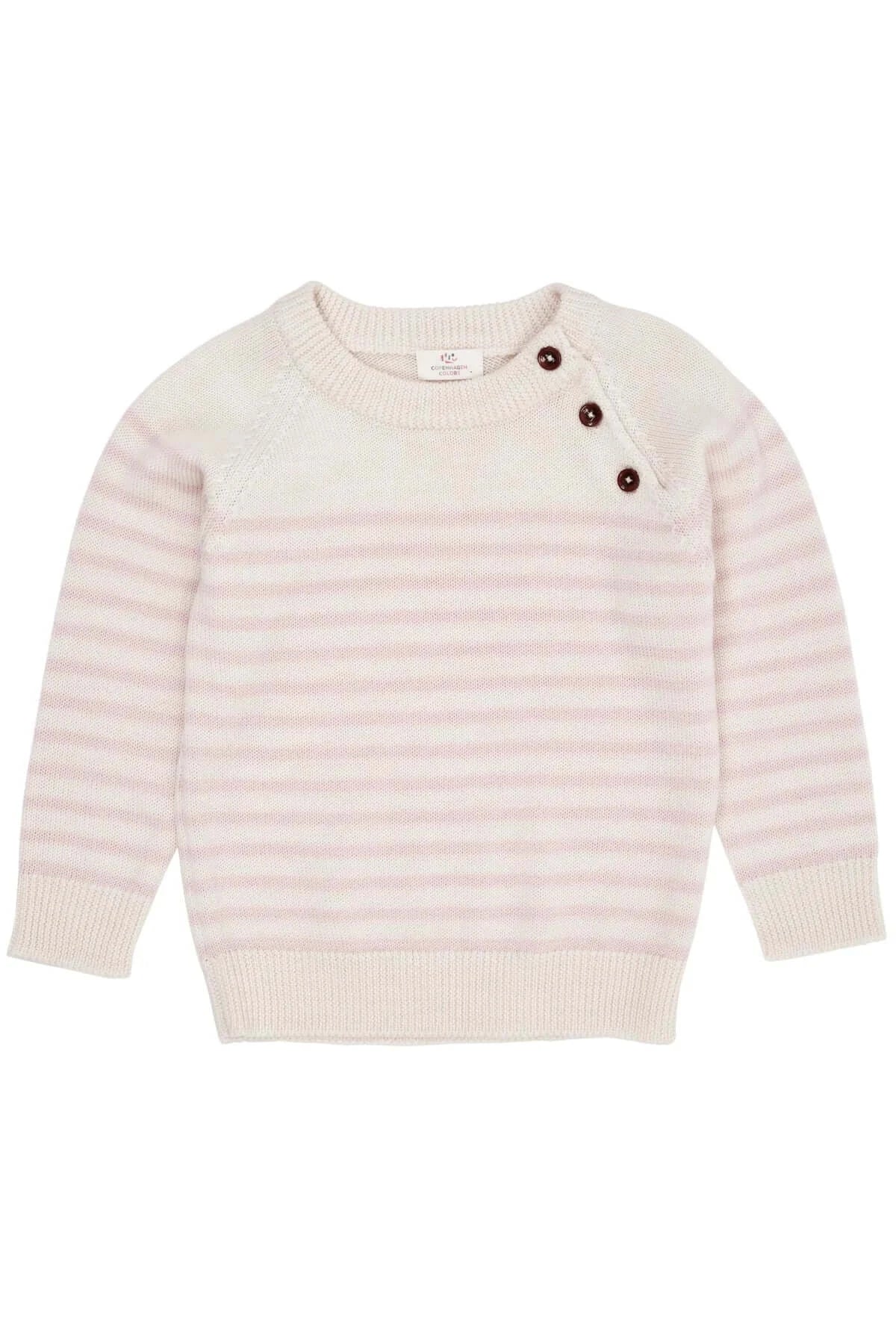 Copenhagen Colors Merino classic cream/rose trui