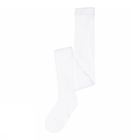 MP Denmark - Cotton rib tights white