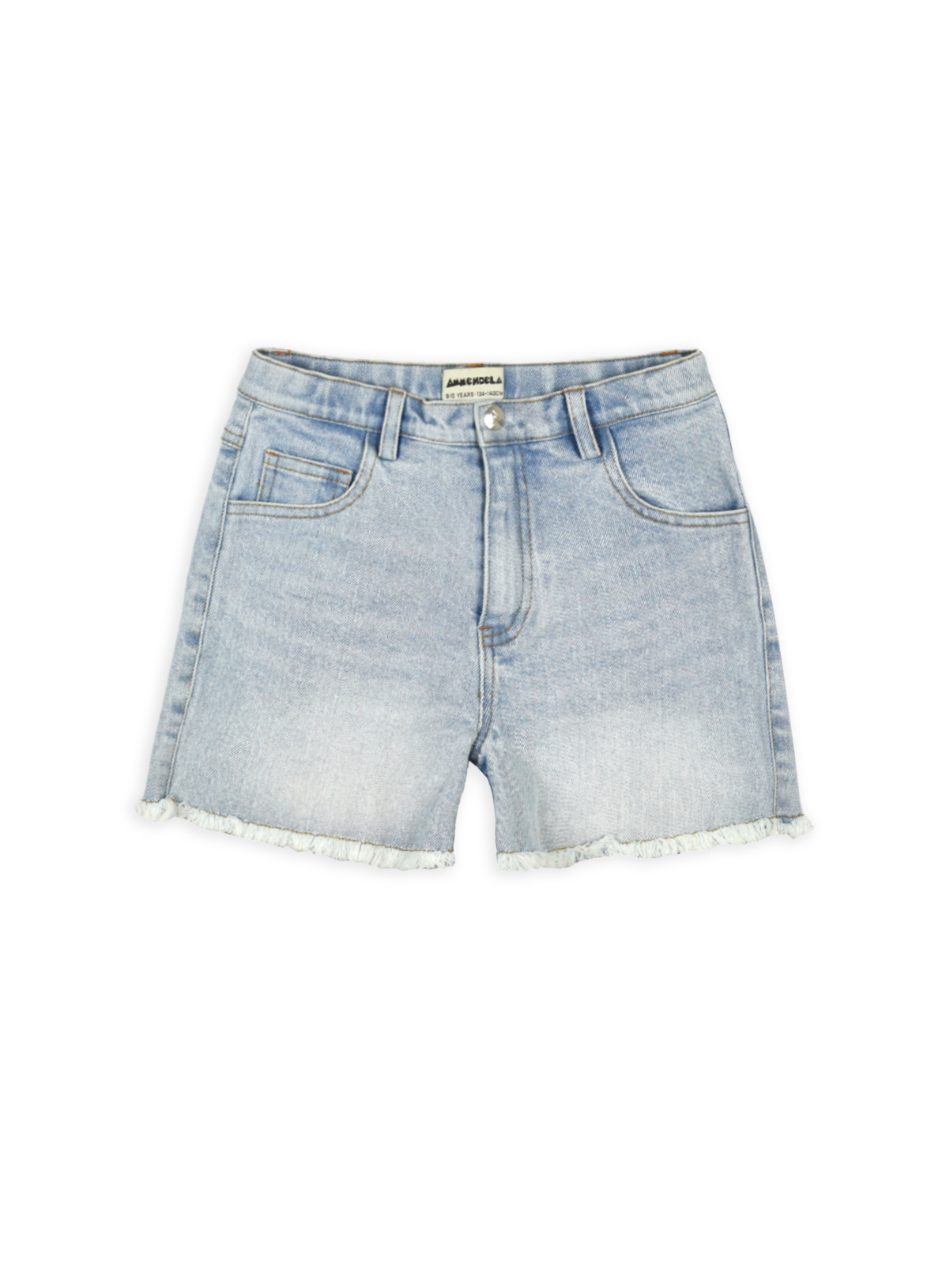 Ammehoela - Jeans Shorts Julia Bleached met patches