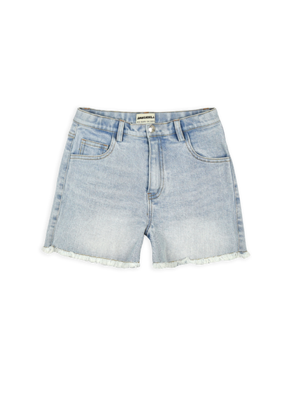 Ammehoela - Jeans Shorts Julia Bleached met patches