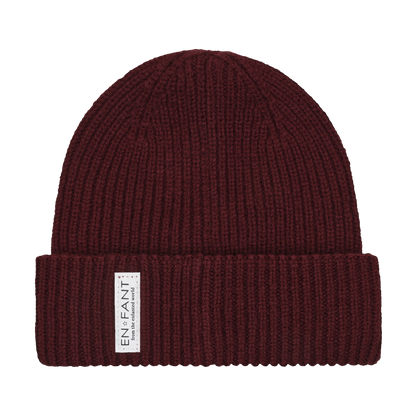 En Fant - Beanie w. Lining | Port Royale Burgundy
