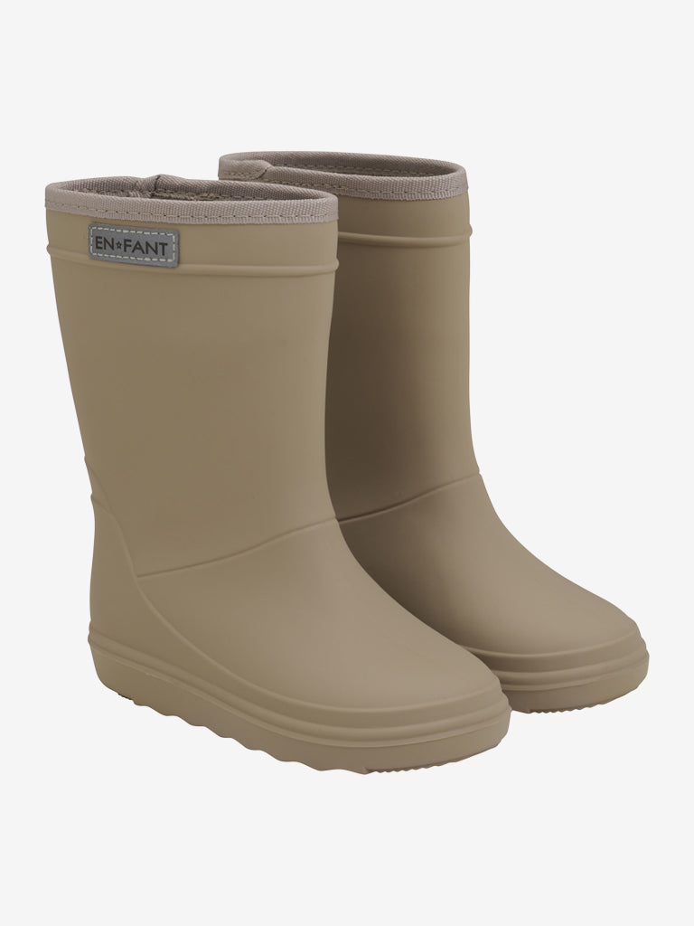 EN FANT - Rain Boots Solid – Portabella | Comfortabele & Waterdichte Kinder Regenlaarzen