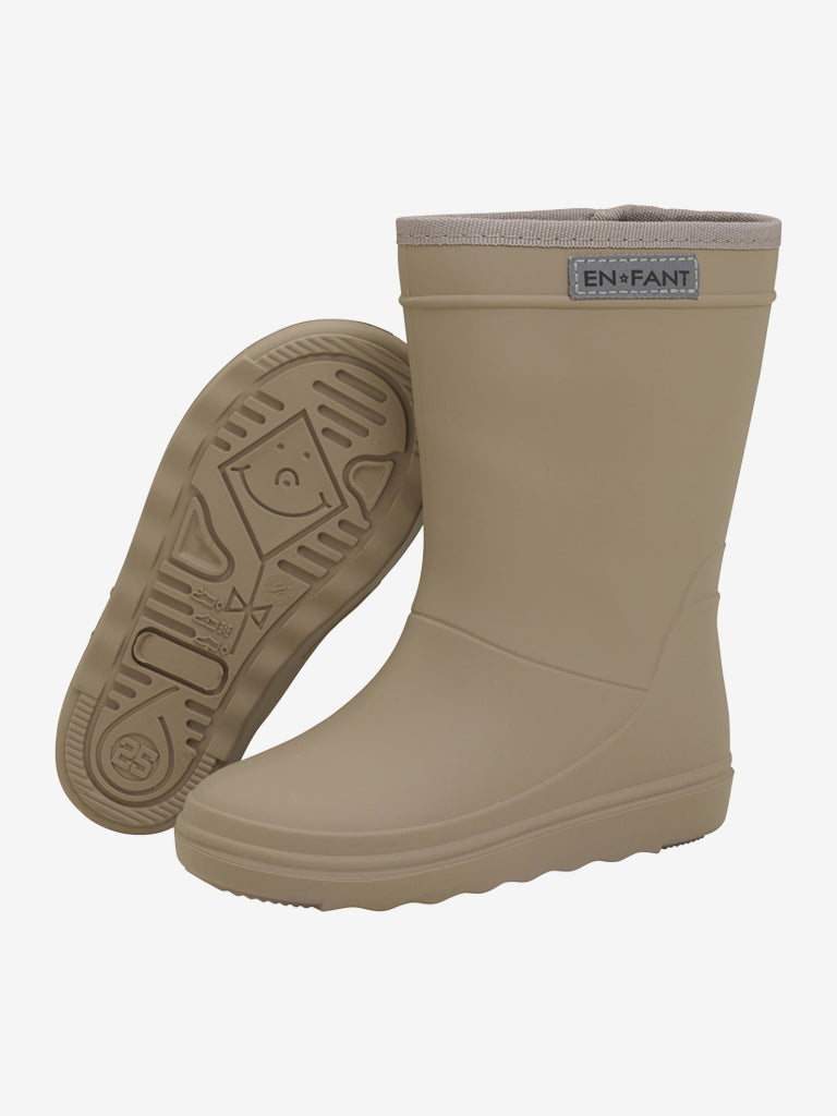 EN FANT - Rain Boots Solid – Portabella | Comfortabele & Waterdichte Kinder Regenlaarzen