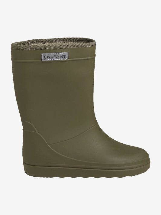 EN FANT - Rain Boots Solid – Ivy Green | Comfortabele & Waterdichte Kinder Regenlaarzen