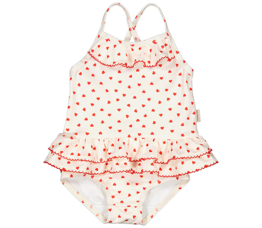 MarMar Copenhagen - Swinnie Badpak Swimsuit Happy Hearts