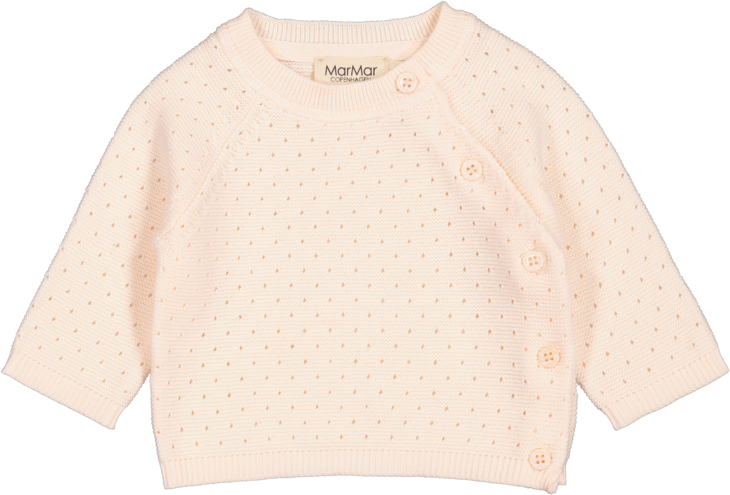 MarMar Copenhagen - Baby overshirt lange mouw zacht roze Toll