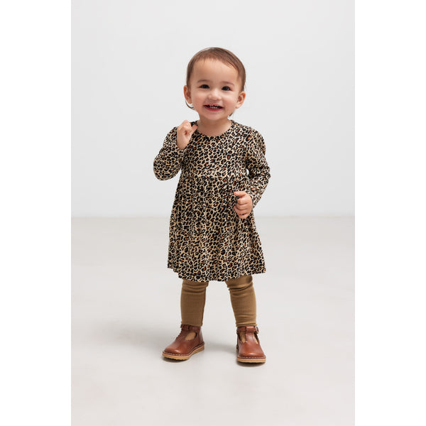 MarMar Copenhagen - Baby Modal Leg Leggings Dark Bronze