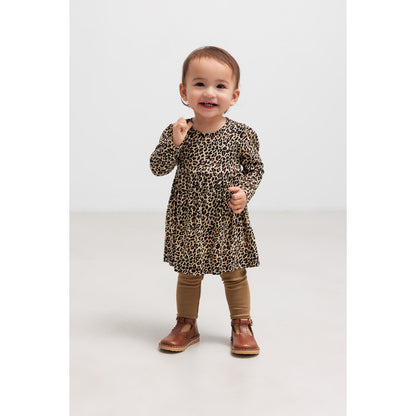 MarMar Copenhagen - Baby Modal Leg Leggings Dark Bronze