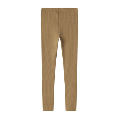 MarMar Copenhagen - Baby Modal Leg Leggings Dark Bronze