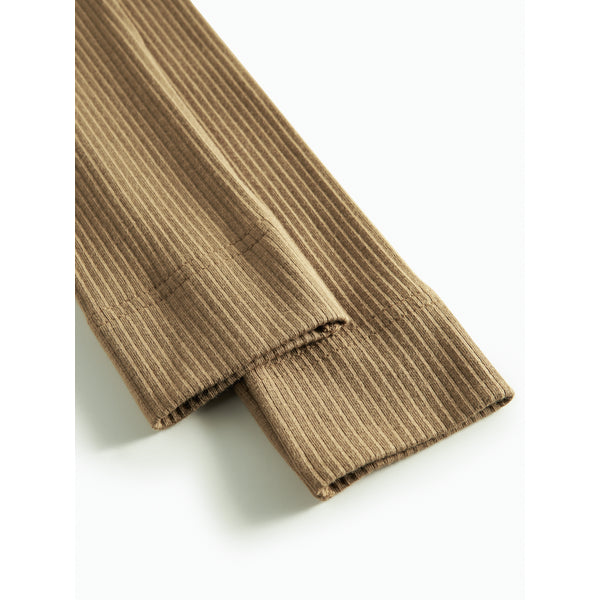 MarMar Copenhagen - Baby Modal Leg Leggings Dark Bronze