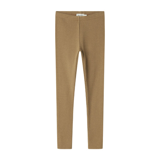 MarMar Copenhagen - Baby Modal Leg Leggings Dark Bronze