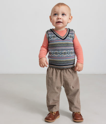 MarMar Copenhagen - Panto Fine Cord Mud Broek