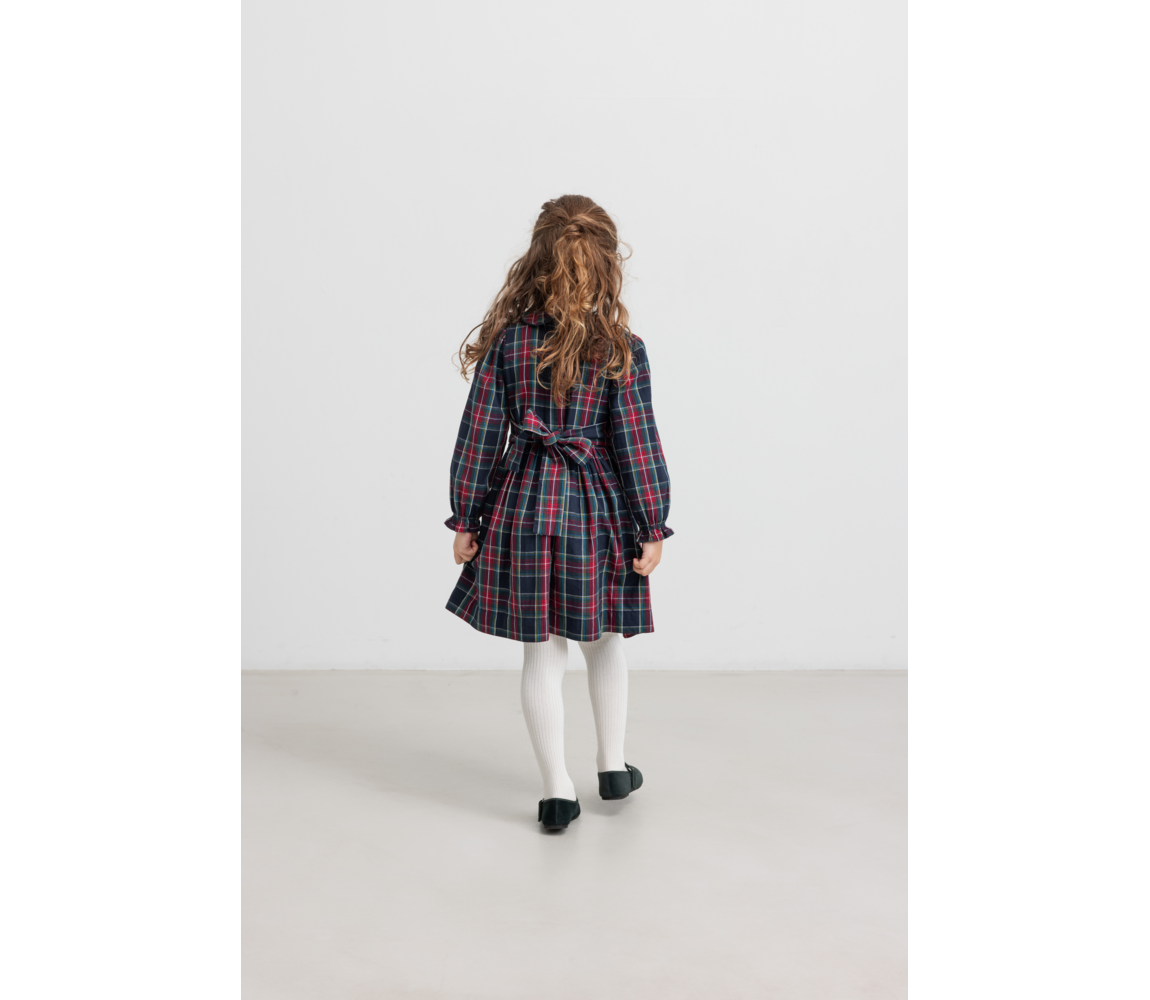 MarMar Copenhagen - Pilot Navy Check Dress