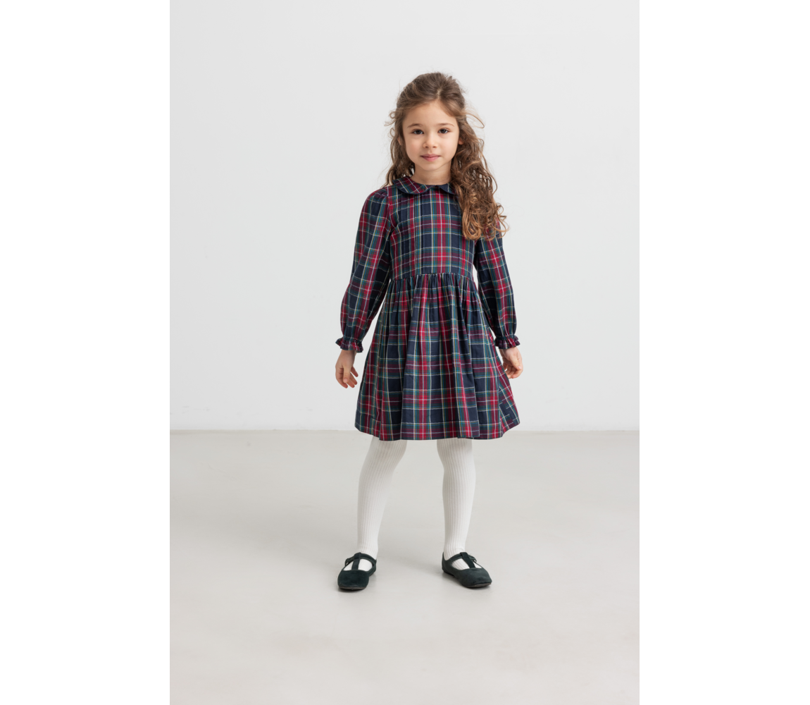MarMar Copenhagen - Pilot Navy Check Dress