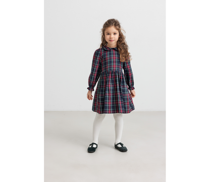 MarMar Copenhagen - Pilot Navy Check Dress
