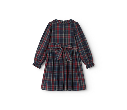 MarMar Copenhagen - Pilot Navy Check Dress