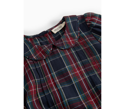 MarMar Copenhagen - Pilot Navy Check Dress