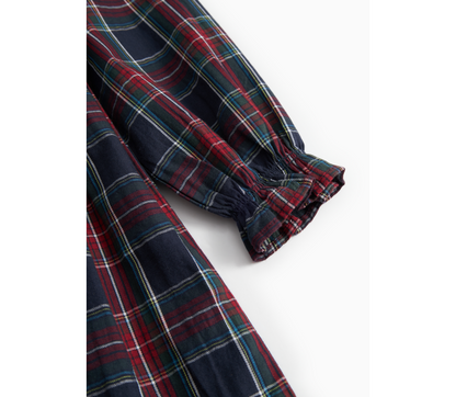 MarMar Copenhagen - Pilot Navy Check Dress