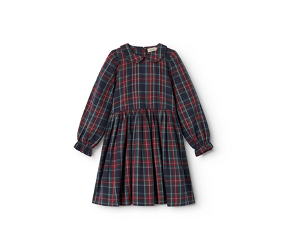 MarMar Copenhagen - Pilot Navy Check Dress