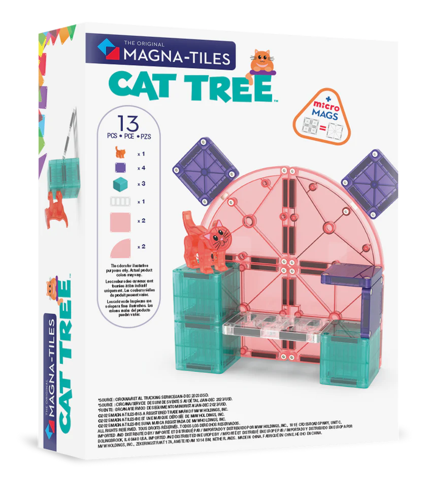 Magna-Tiles - Cat Tree 13-Piece Set