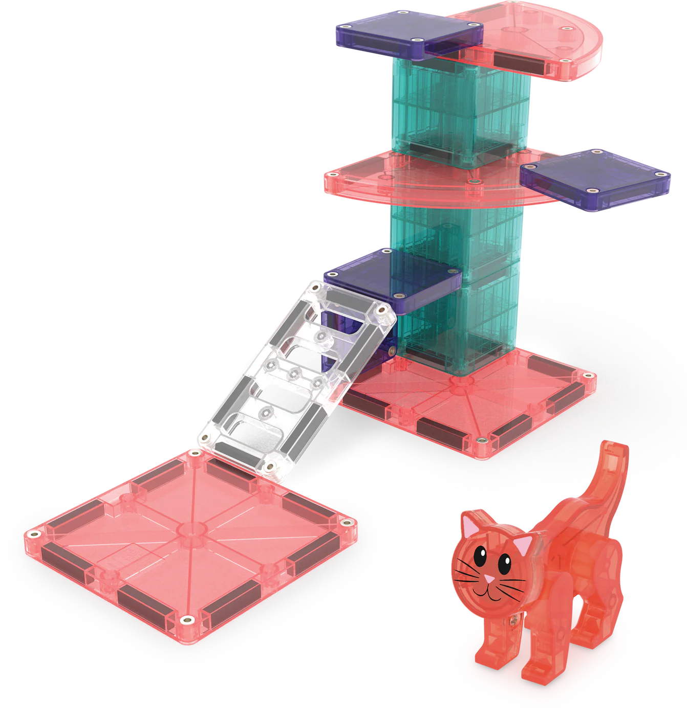 Magna-Tiles - Cat Tree 13-Piece Set
