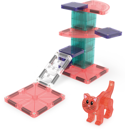 Magna-Tiles - Cat Tree 13-Piece Set