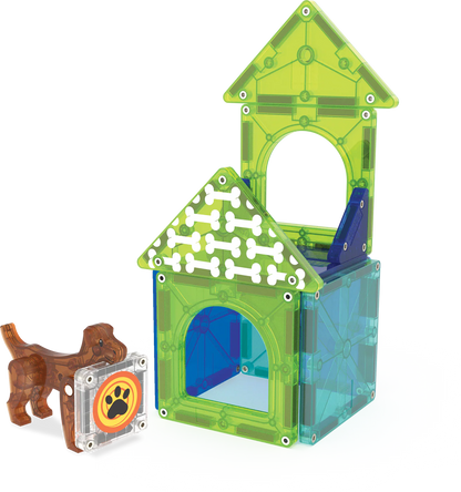 Magna-Tiles - Dog House 13-Piece Set
