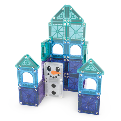 Magna-Tiles Micro Mags Winter Wonder Travel Set 26 Piece Set